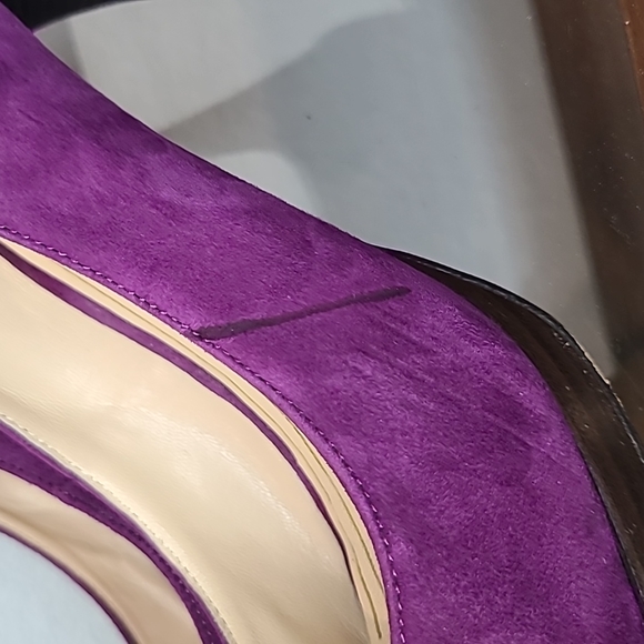 Cole Haan purple suede pumps size 8.5 💜 - Picture 9 of 14